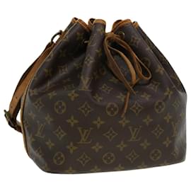 Louis Vuitton-LOUIS VUITTON Monogram Petit Noe Shoulder Bag M42226 LV Auth jk3024-Other