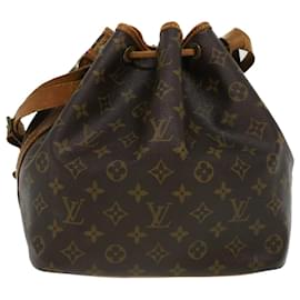 Louis Vuitton-LOUIS VUITTON Monogram Petit Noe Shoulder Bag M42226 LV Auth jk3024-Other