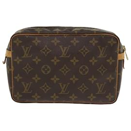 Louis Vuitton-Louis Vuitton Monogram Compiegne 23 Clutch Bag M51847 LV Auth jk3005-Other