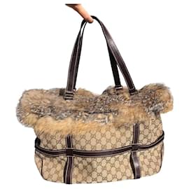 Gucci-Handbags-Brown,Beige,Dark brown