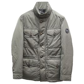 Ralph Lauren Wasserabweisende Daunenjacke aus olivgrünem Polyester Grün Olivgrün