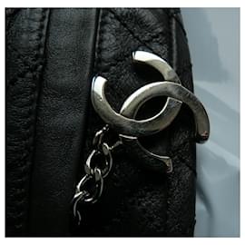 Chanel-Sacs à main-Noir,Bijouterie argentée