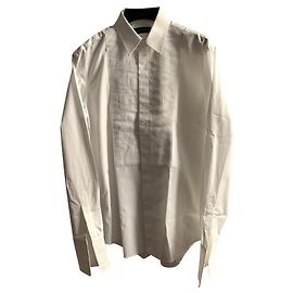 Ralph Lauren Black Label RL Smokinghemd Weiß