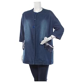Giacca Alessandra Chamonix in cotone blu Blu