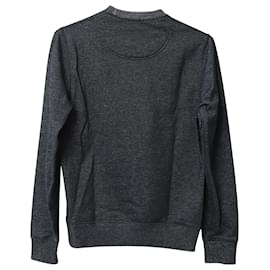 Kenzo-Kenzo Besticktes Sweatshirt aus grauer Baumwolle-Grau