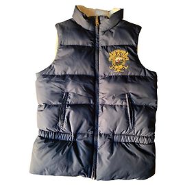Reversible down vest by Polo Ralph Lauren Navy blue