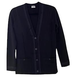 Strickjacke Chanel Uniform Schwarz