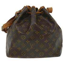 Louis Vuitton-LOUIS VUITTON Monogram Petit Noe Shoulder Bag M42226 LV Auth bs3680-Other