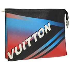 Louis Vuitton-LOUIS VUITTON Damier color Posh Toilette 26 Clutch Bag Multicolor M51230 BS3615-Multiple colors