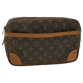Louis Vuitton-Louis Vuitton Monogram Compiegne 28 Clutch Bag M51845 LV Auth bs3507-Other