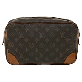 Louis Vuitton-Louis Vuitton Monogram Compiegne 28 Clutch Bag M51845 LV Auth ac1629-Other