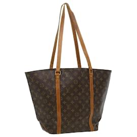 Louis Vuitton-LOUIS VUITTON Monogram Sac Shopping Tote Bag M51108 LV Auth am3605-Monogramme