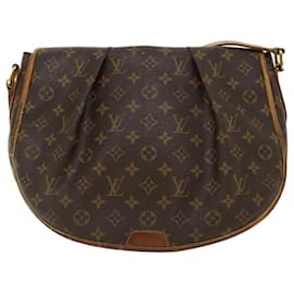 Louis Vuitton-LOUIS VUITTON Monogram Menilmontant MM Shoulder Bag M40473 LV Auth ti796-Monogram