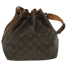 Louis Vuitton-LOUIS VUITTON Monogram Petit Noe Shoulder Bag M42226 LV Auth ar8700-Other