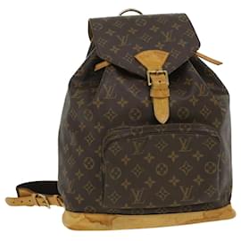 Louis Vuitton-LOUIS VUITTON Monogram Montsouris GM Backpack M51135 LV Auth tb384-Other