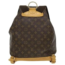 Louis Vuitton-LOUIS VUITTON Monogram Montsouris GM Backpack M51135 LV Auth tb384-Other