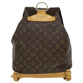 Louis Vuitton-LOUIS VUITTON Monogramm Montsouris GM Rucksack M.51135 LV Auth tb384-Andere