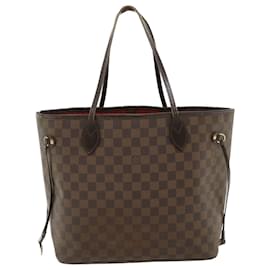 Louis Vuitton-LOUIS VUITTON Damier Ebene Neverfull MM Tote Bag N51105 LV Auth bs3695-Other