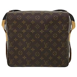 Louis Vuitton-LOUIS VUITTON Monogram Naviglio Shoulder Bag SPO M50205 LV Auth 34419-Monogram
