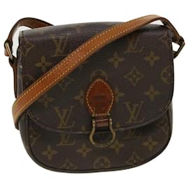 Louis Vuitton-LOUIS VUITTON Monogram Saint Cloud PM Shoulder Bag M51244 LV Auth ar8701-Monogram