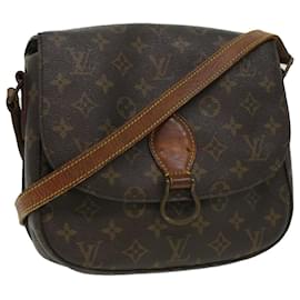 Louis Vuitton-LOUIS VUITTON Monogram Saint Cloud GM Shoulder Bag M51242 LV Auth 34423-Monogram