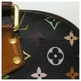 Louis Vuitton-LOUIS VUITTON Monogram Multicolor Alma Hand Bag Black M92646 LV Auth bs3663-Black