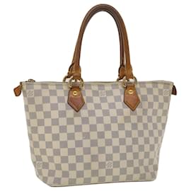 Louis Vuitton-LOUIS VUITTON Damier Azur Saleya PM Tote Bag N51186 LV Auth hk588-Other