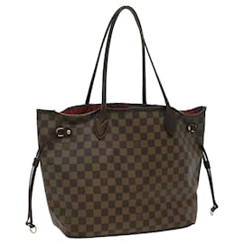 Louis Vuitton-LOUIS VUITTON Damier Ebene Neverfull MM Tote Bag N51105 LV Auth 34387-Andere