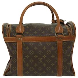 Louis Vuitton-LOUIS VUITTON Monogramm Sac Chassour 35 Tiertransport M41924 LV Auth am3615-Monogramm