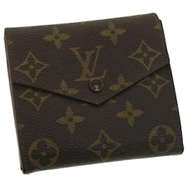 Louis Vuitton-LOUIS VUITTON Monogram Wallet LV Auth ar8748-Monogram