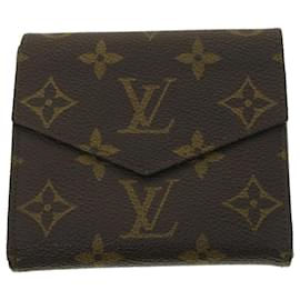 Louis Vuitton-LOUIS VUITTON Monogram Wallet LV Auth ar8748-Monogramm