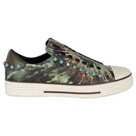 Baskets tie-dye Rockstud Valentino Multicolore