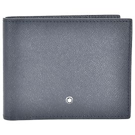 Montblanc Cartera de piel Sartorial Negro