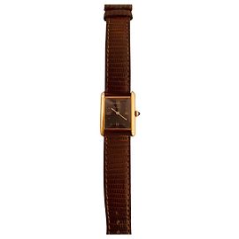 Cartier Tank vintage Noir
