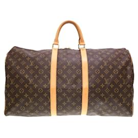 Louis Vuitton-Louis Vuitton Keepall 55-Brown