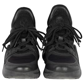 Louis Vuitton-Louis Vuitton Black Archlight Sneakers-Black