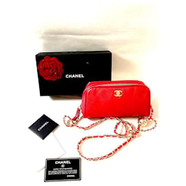 Chanel-Clutch bags-Red