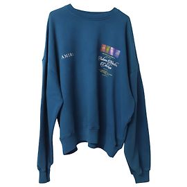 Sudadera Amiri Logo A/W Collection de algodón azul Azul