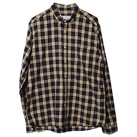 Camisa xadrez Ami Paris em algodão multicolorido Outro Impressão em python