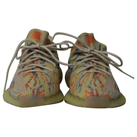 Yeezy-Adidas Yeezy 350 V2 Sneakers in Oat Polyester-Other,Python print