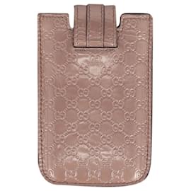 Gucci-Gucci Monogram Phone Sleeve in Brown Guccissima Leather -Other