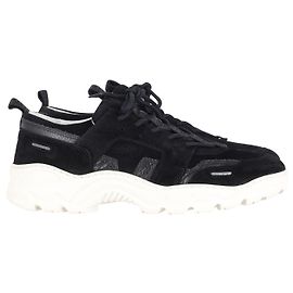 Ami Paris chanceux 9 Baskets en Daim Noir Noir