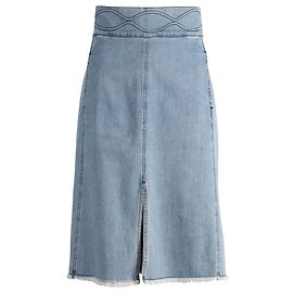Chloé Falda vaquera See by Chloe en algodón azul Azul