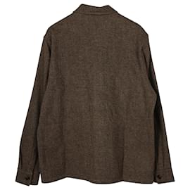 Ralph Lauren-RRL Ralph Lauren Tweed Overshirt aus mehrfarbiger Wolle-Mehrfarben