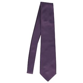 Cravate Formelle Prada en Soie Violette Violet