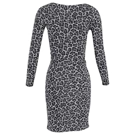 Michael Kors-Michael Kors Midi Dress in Animal Print Polyester-Other,Python print