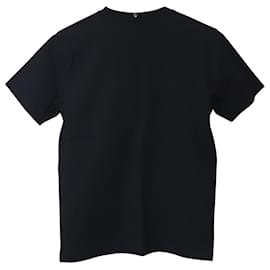 Givenchy-G Givenchy Flame Print T-shirt in Black Cotton-Black