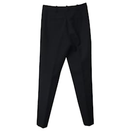 Ba&Sh-Ba&sh Pantalon Cinley Slim en Coton Noir-Noir