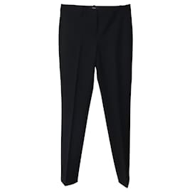 Theory-Theory Tailored Pants in Black Wool-Black