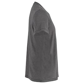 Tom Ford-Camiseta básica Tom Ford Slim Fit em algodão cinza-Cinza